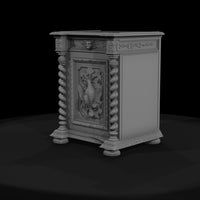 ornate-carved-hunting-cabinet — thumbnail 5