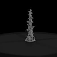 alien-cactus-tower-stylized-diorama-terrain-394574 — thumbnail 3