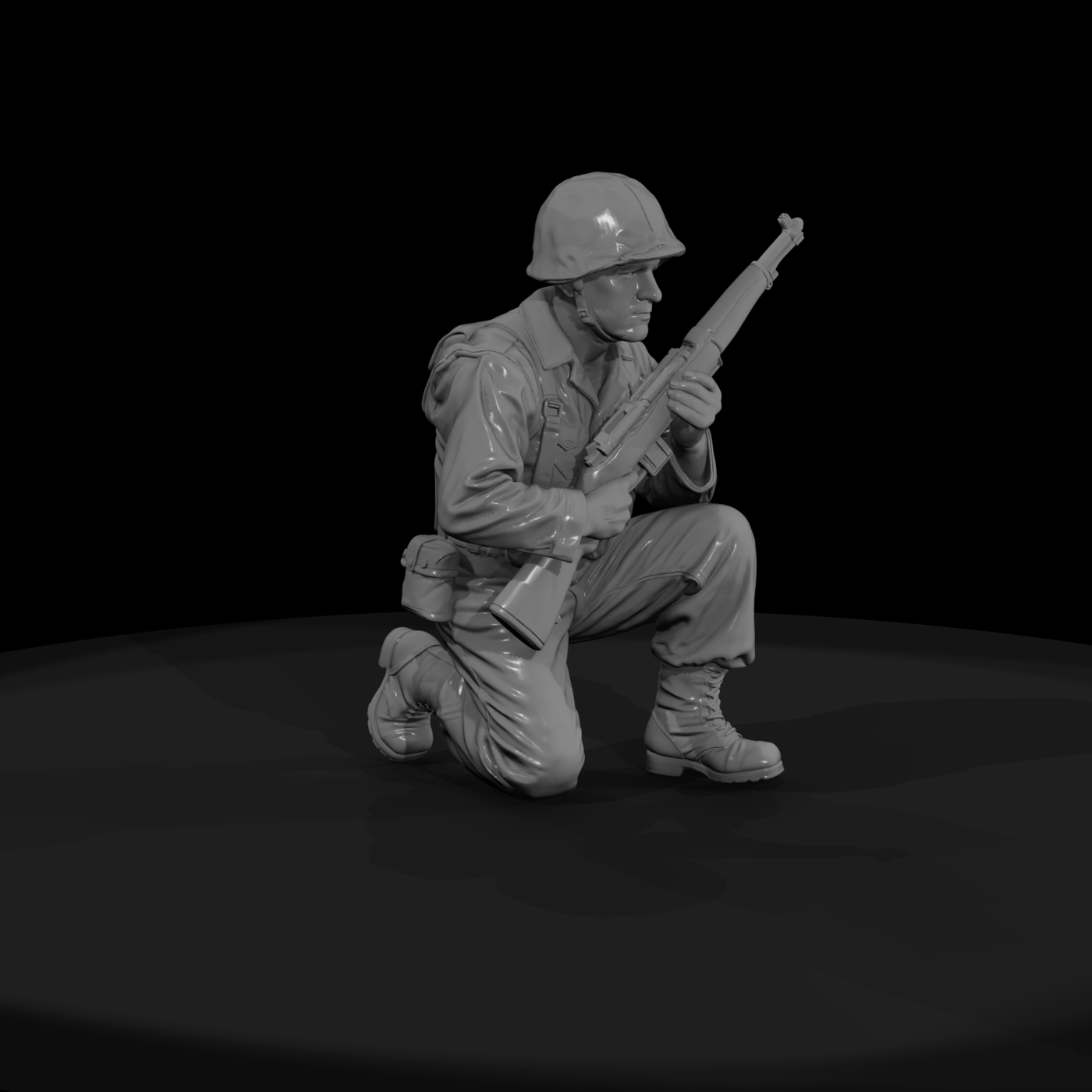 Ww2 Usmc 076 Wwii U S Marine Corps Rifleman Figure