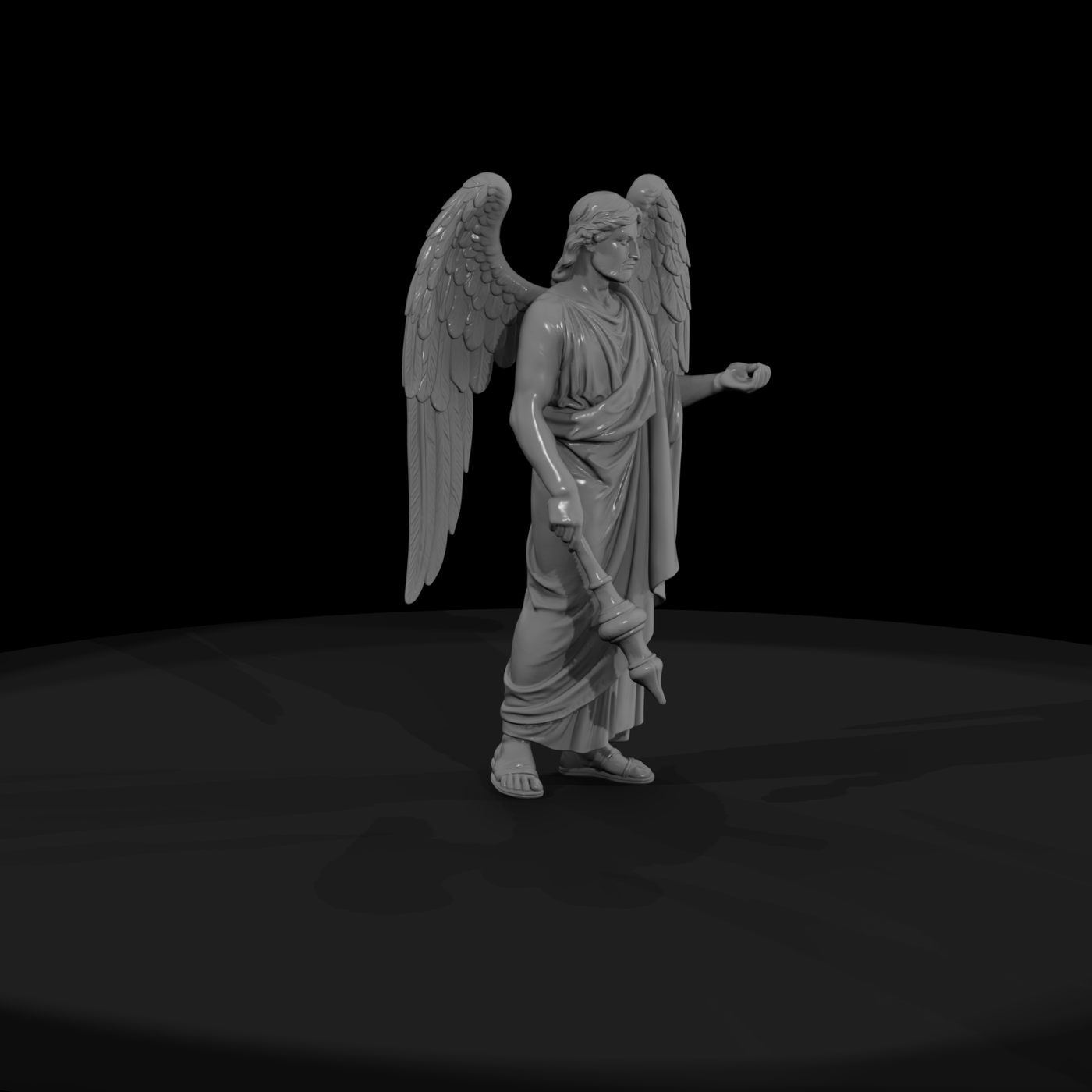 Myth 0302 Mythology Thanatos Miniature Figure
