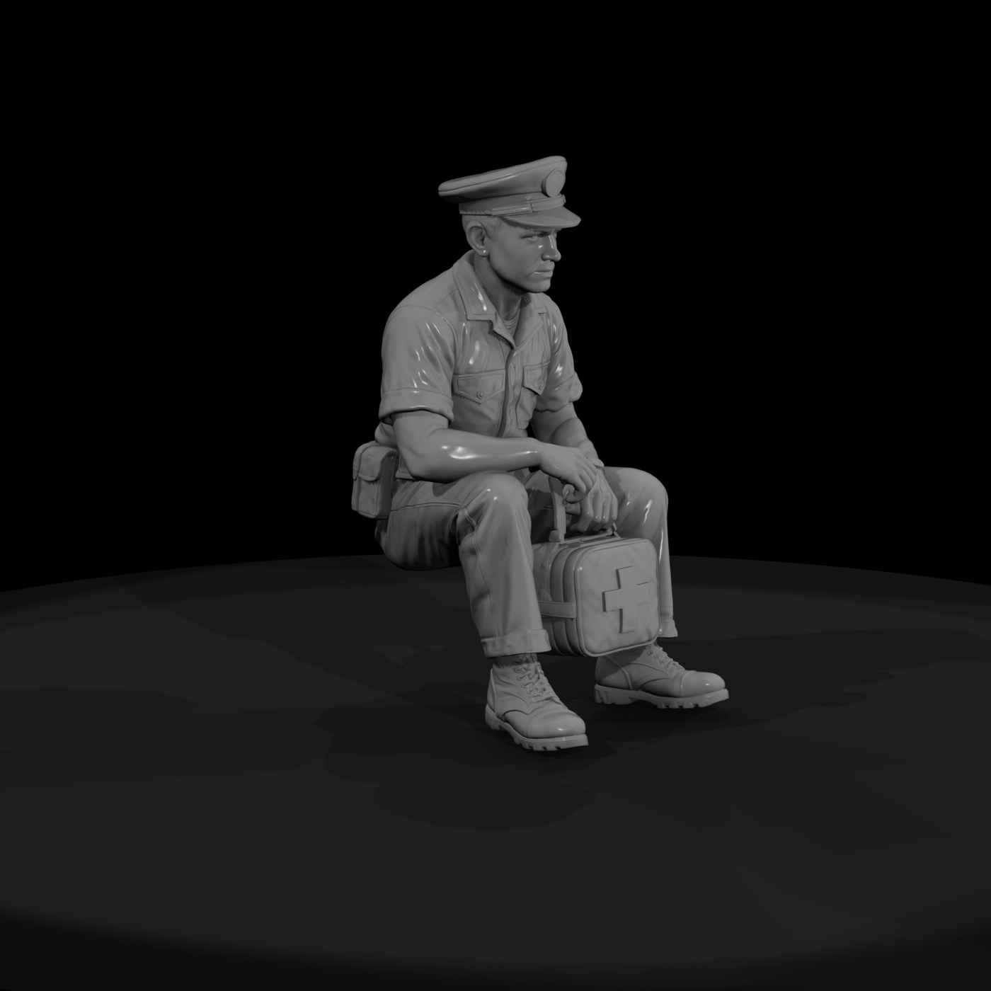 Vn Navy 010 Vietnam U S Navy Corpsman Figure