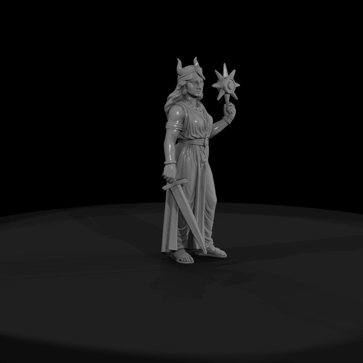 Myth 0372 Mythology Ishtar Miniature Figure