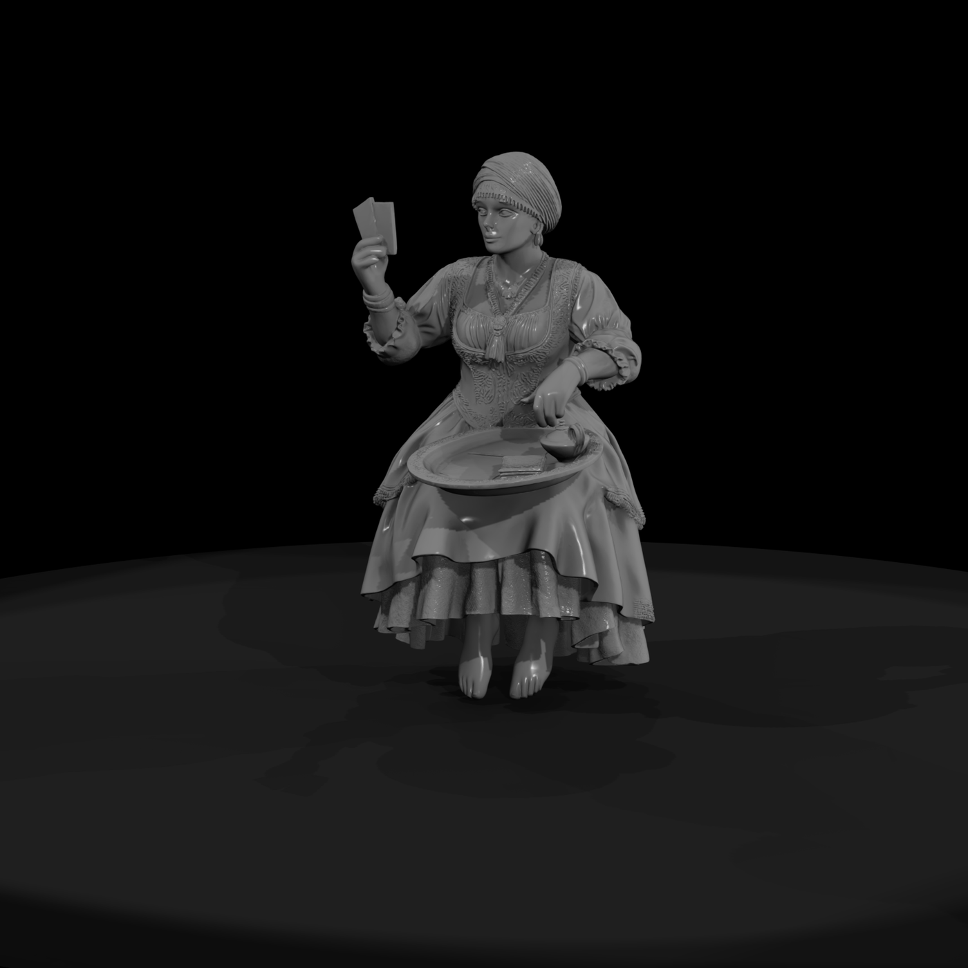Tarot Fortune Teller — Seated