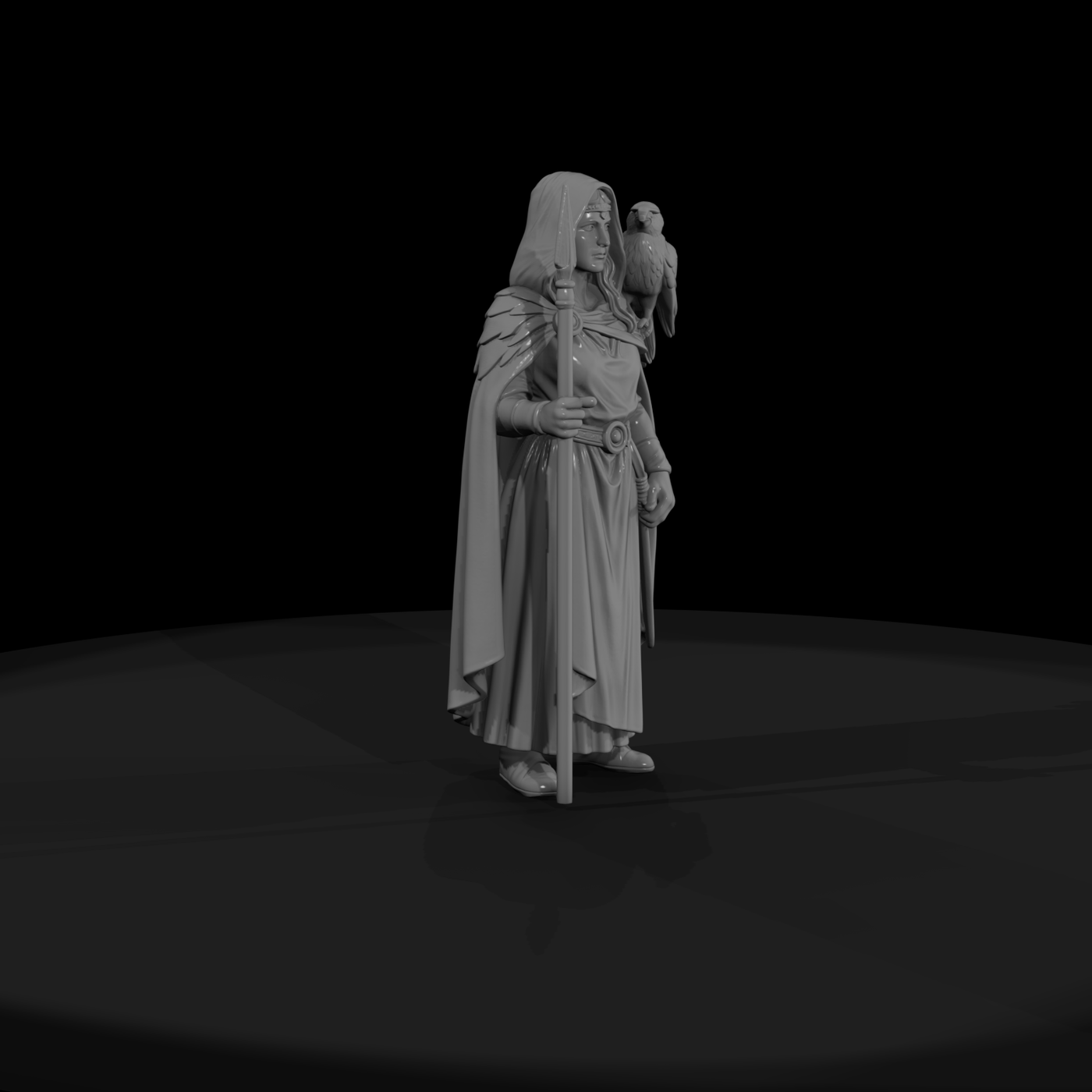 Myth 0397 Mythology Morrigan Miniature Figure