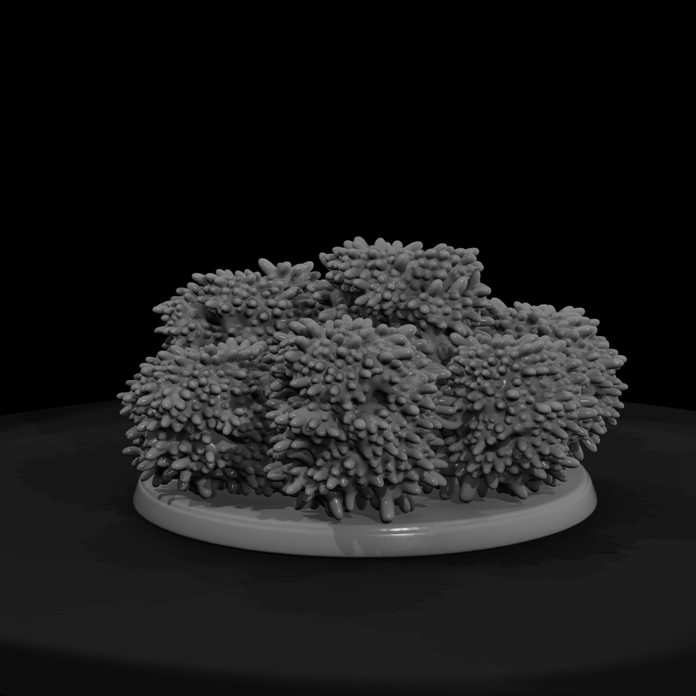 low-poly-sculpted-bush-terrain-miniature-3d-model