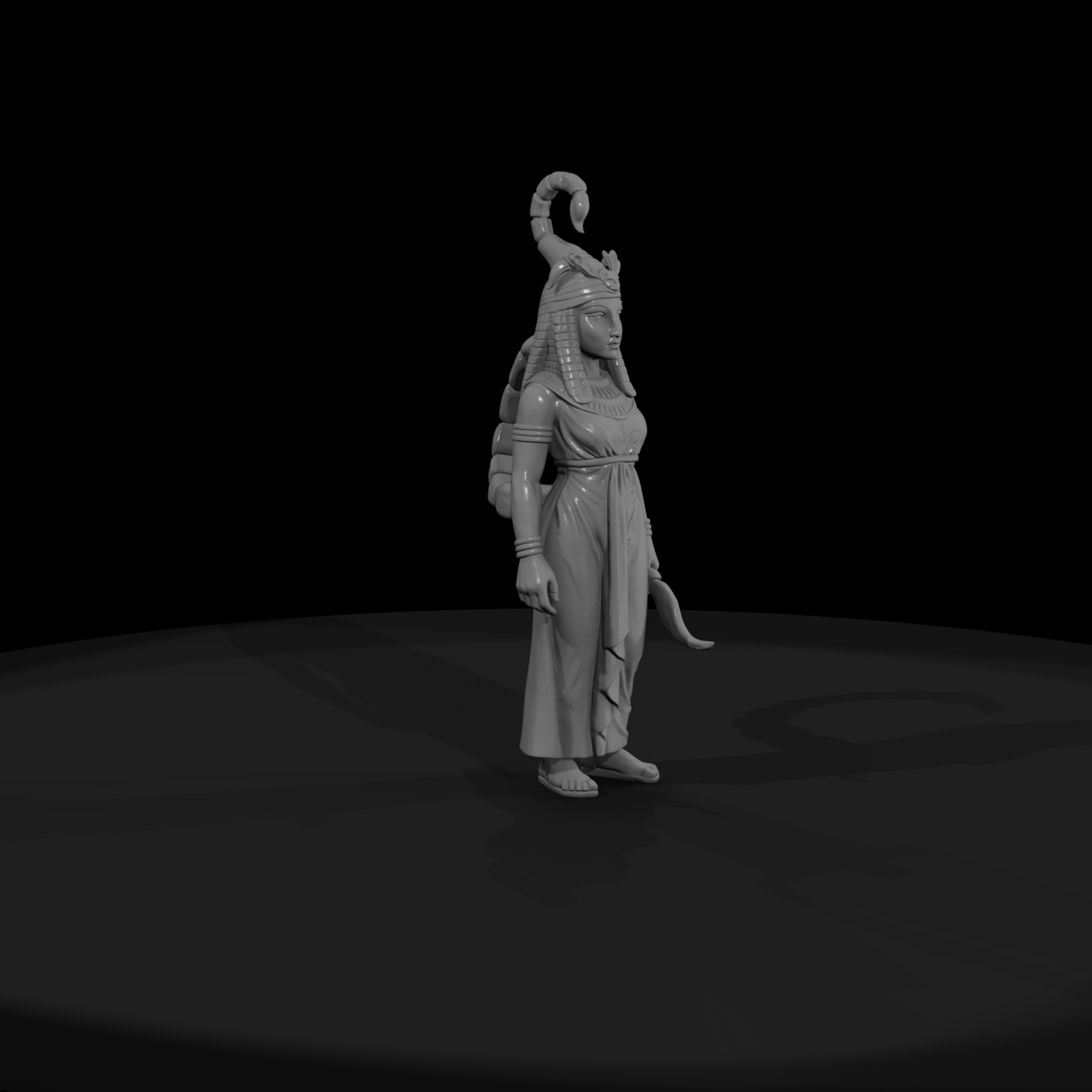 Myth 0367 Mythology Serqet Miniature Figure