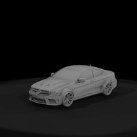 mercedes-amg-c63-coupe-diorama-model-590245 — thumbnail 3