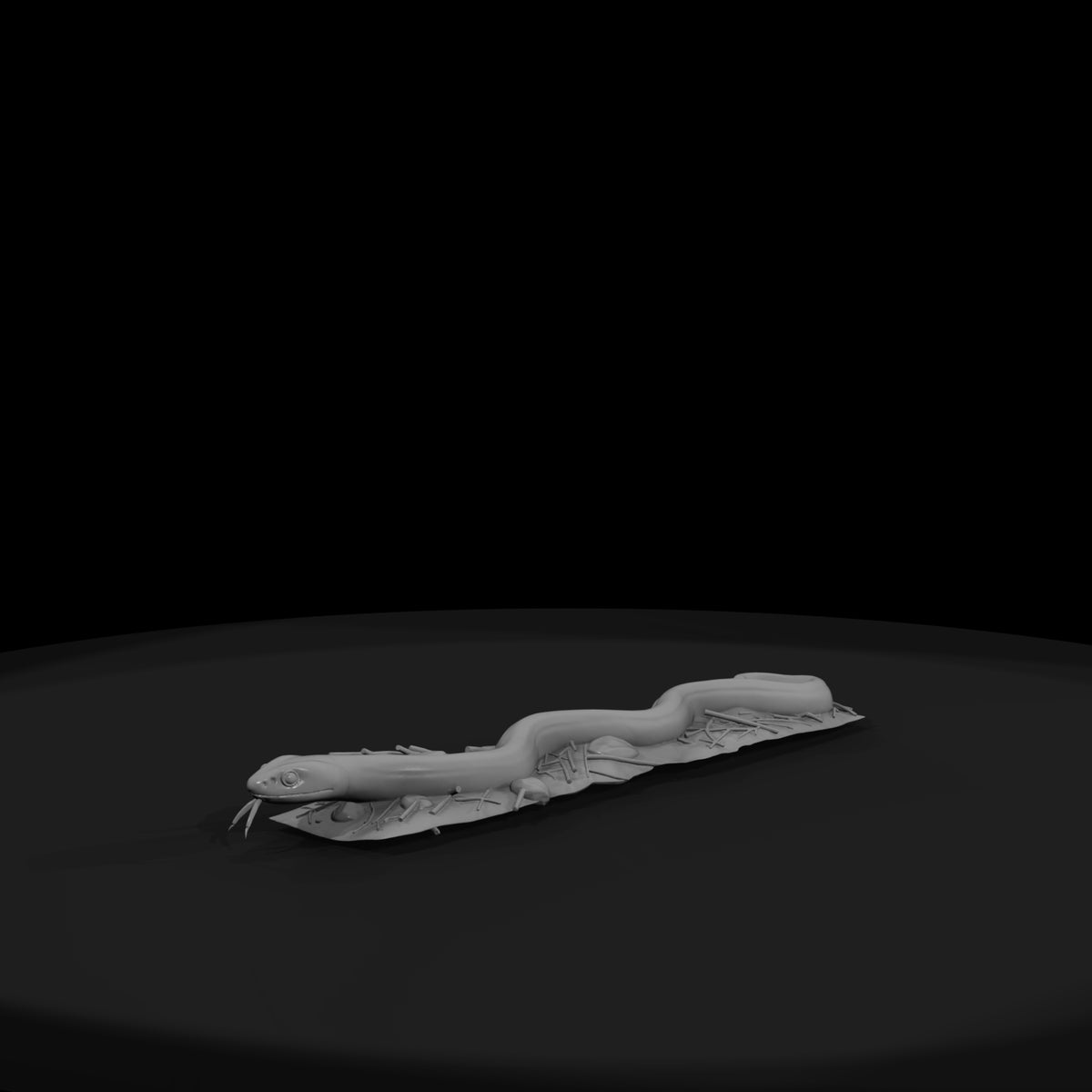 sculpted-forest-snake-on-woodland-base-diorama-miniature-392627