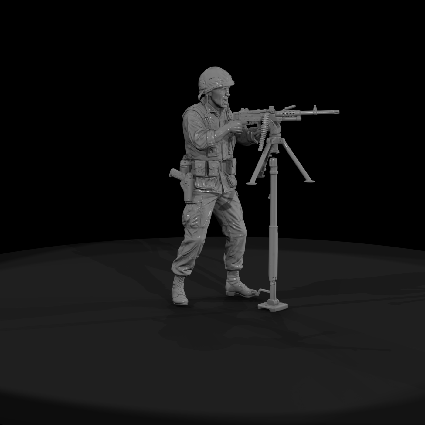 Vnh 026 United States Army Acav Crewman M113