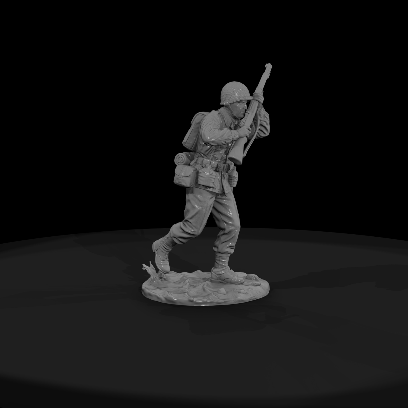 Ww2H 002 United States Army Rifleman