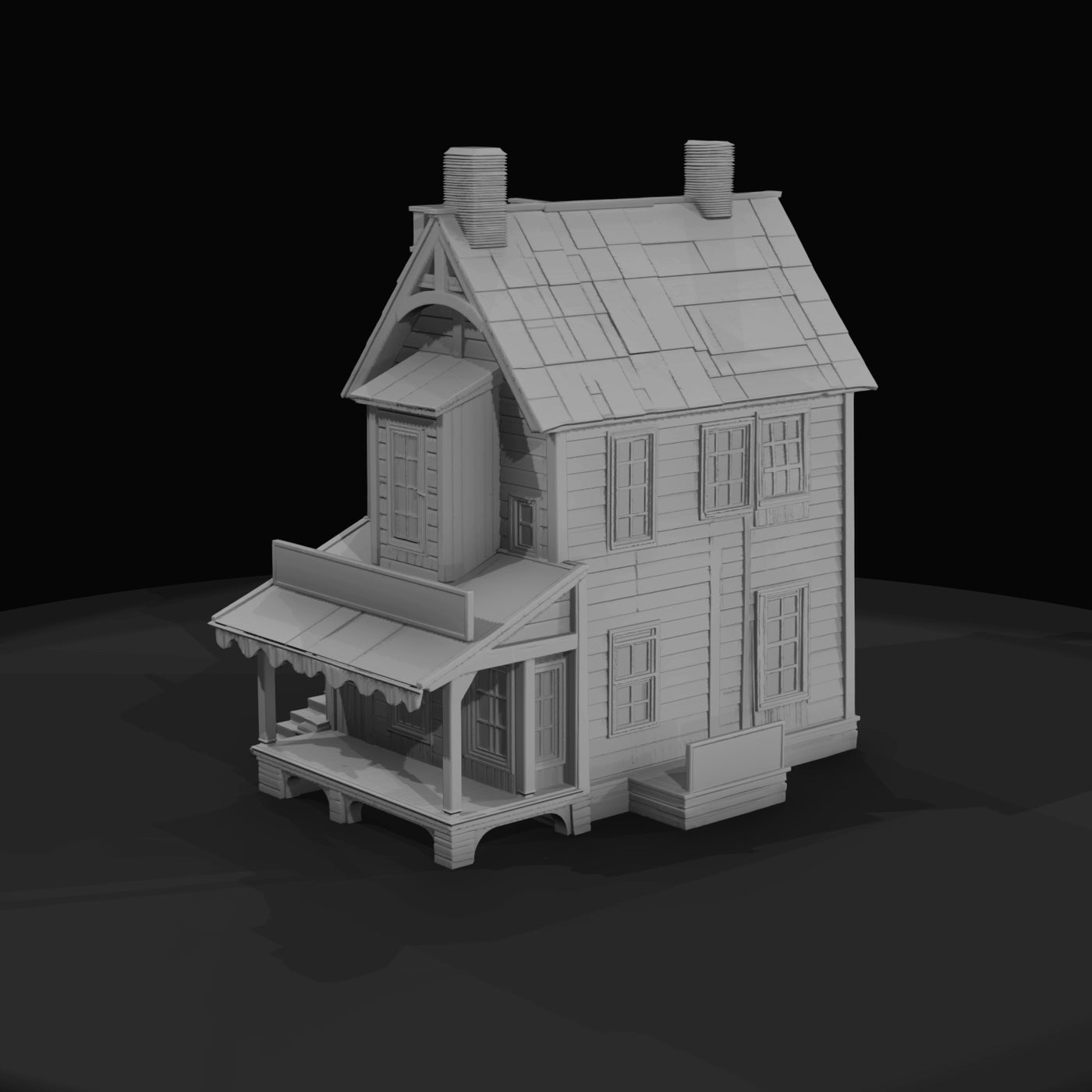 stylized-two-story-miniature-house-shop-model