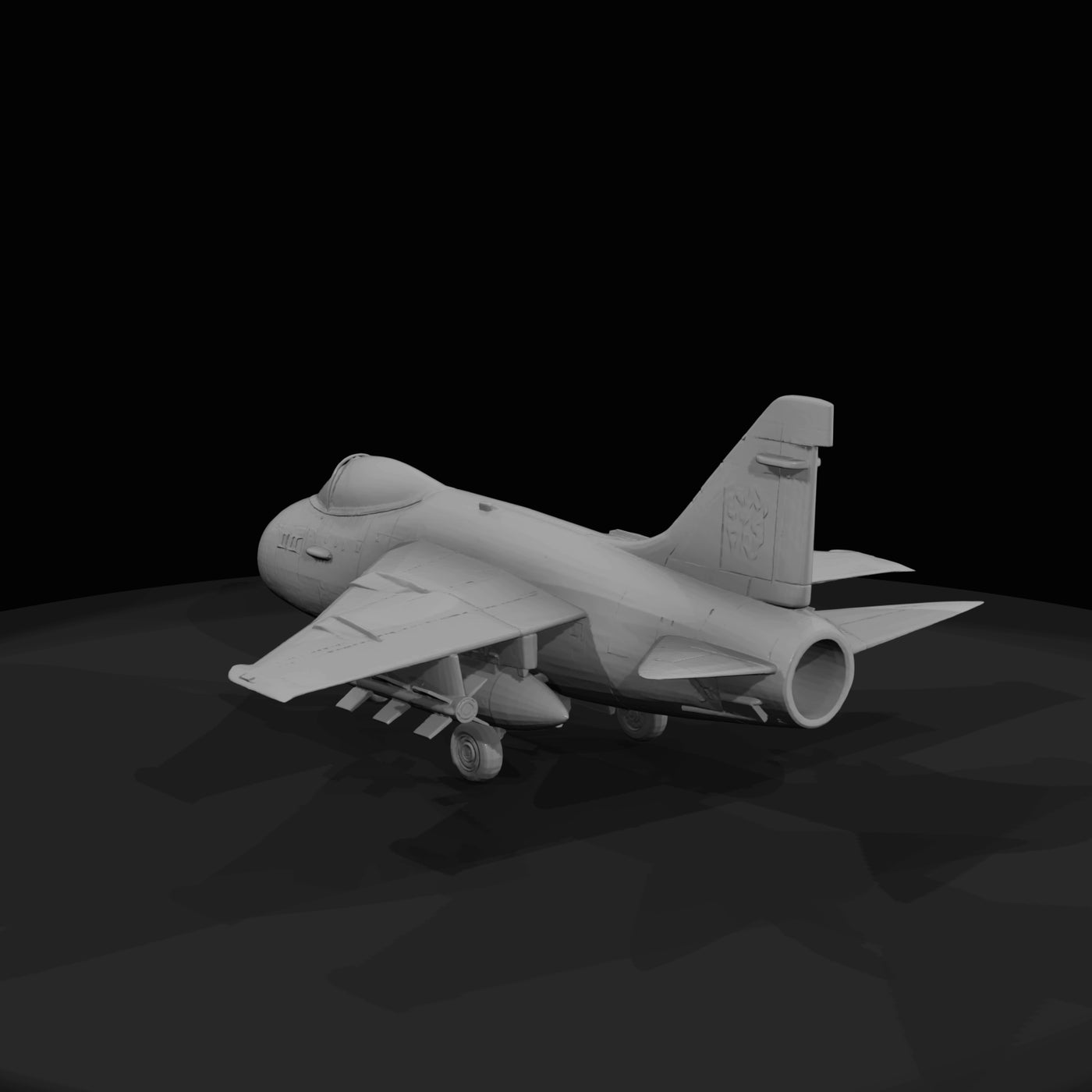a7-corsair-ii-3d-model