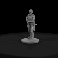 Police Officer Advancing with Carbine — thumbnail 3