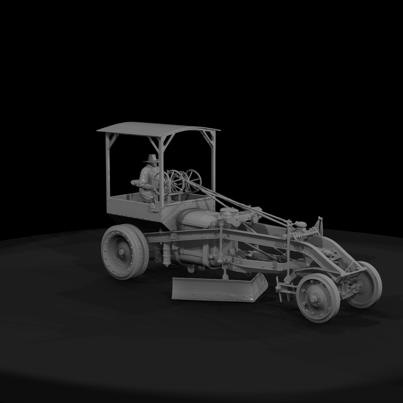 Vintage Motor Road Grader
