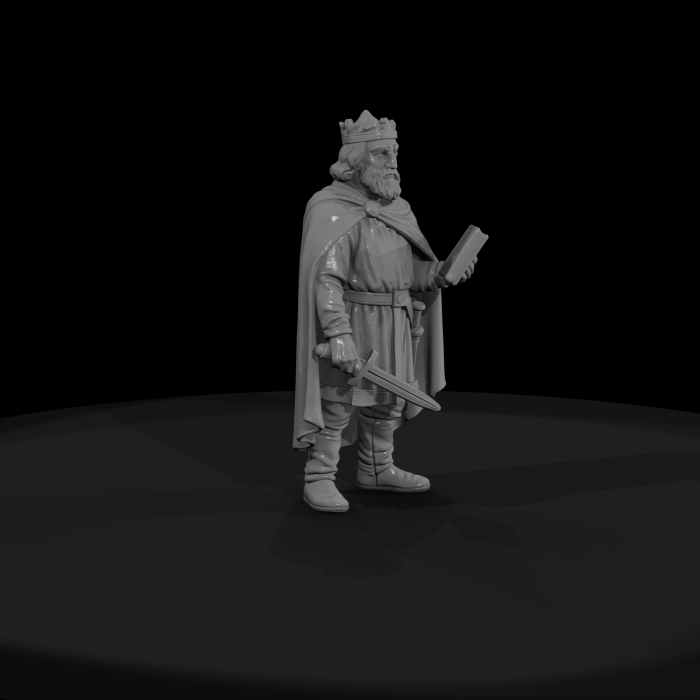 Hist 0067 Historical Alfred The Great Miniature Fi