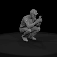 protestors-man-crouching-3d — thumbnail 4