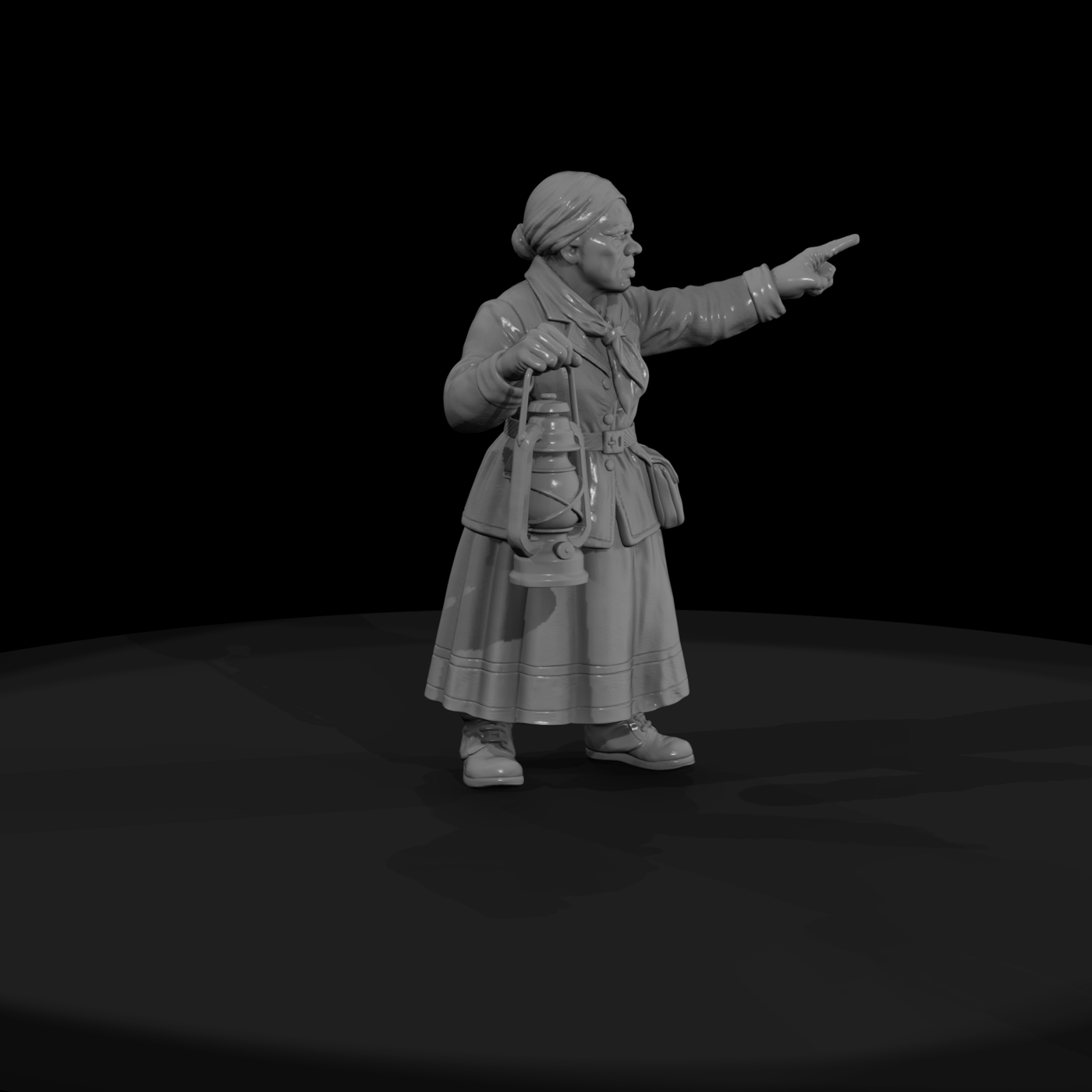 Hist 0164 Historical Harriet Tubman Miniature Figu