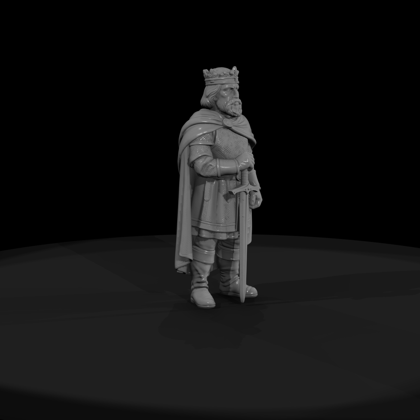 Myth 0417 Mythology King Arthur Miniature Figure