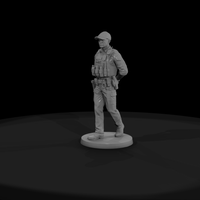 Modern City Patrol Officer at Ease — thumbnail 3