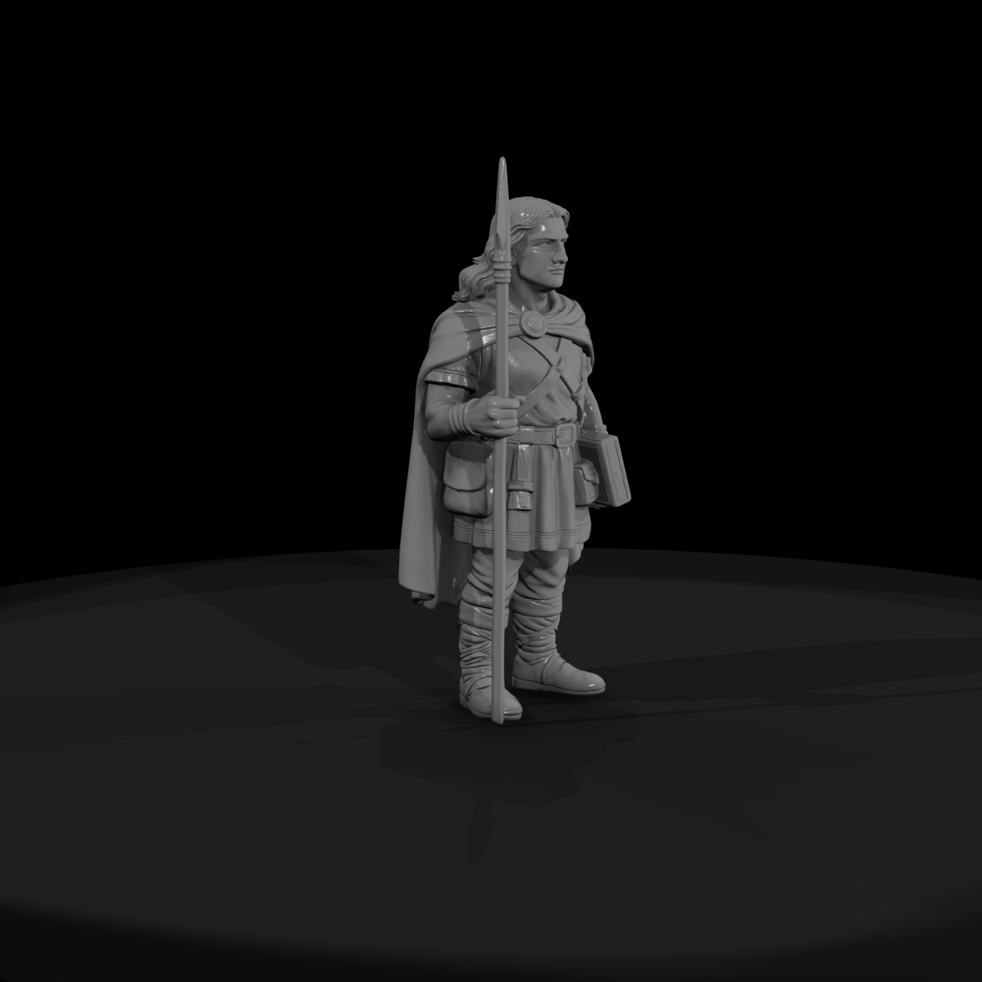 Myth 0400 Mythology Lugh Miniature Figure