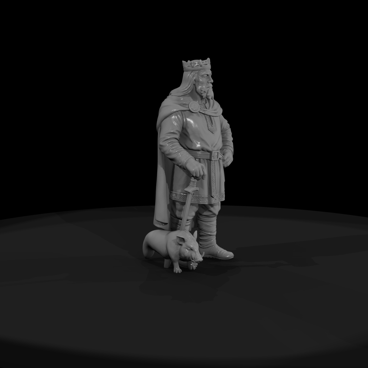 Myth 0310 Mythology Freyr Miniature Figure
