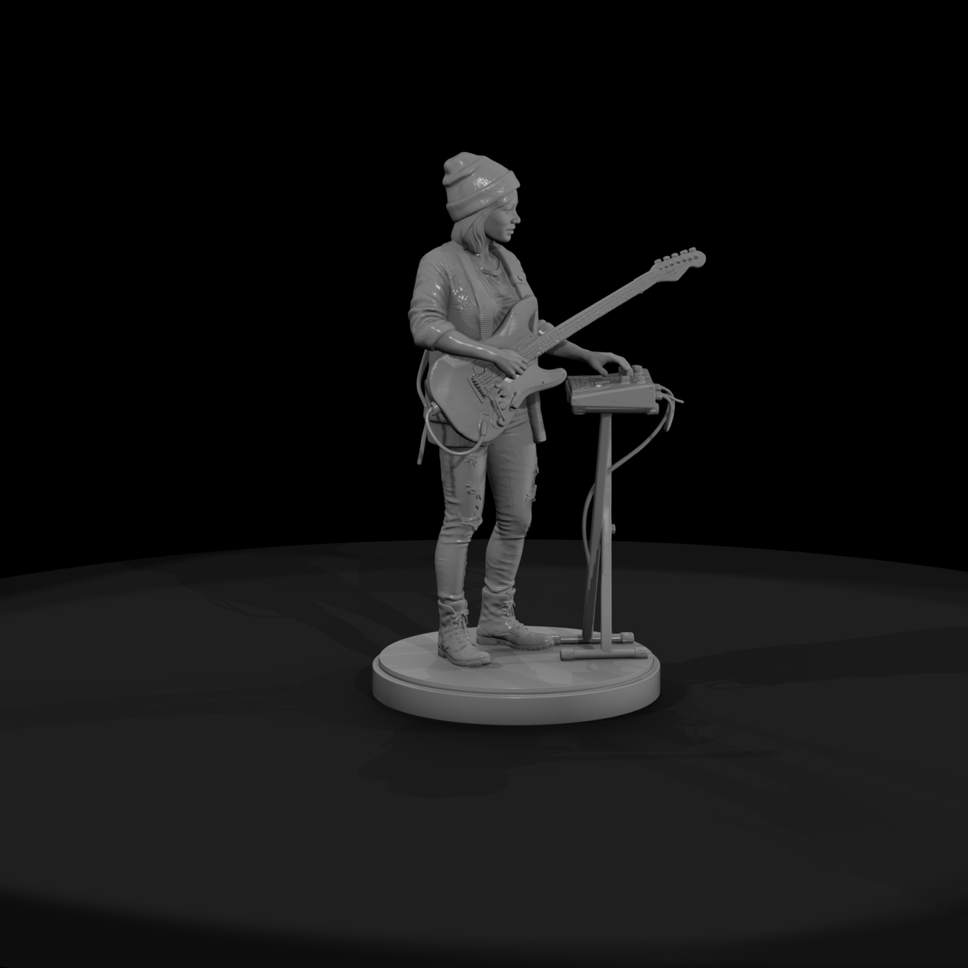 Bnd 206 Indie Rock Band Guitar And Synth