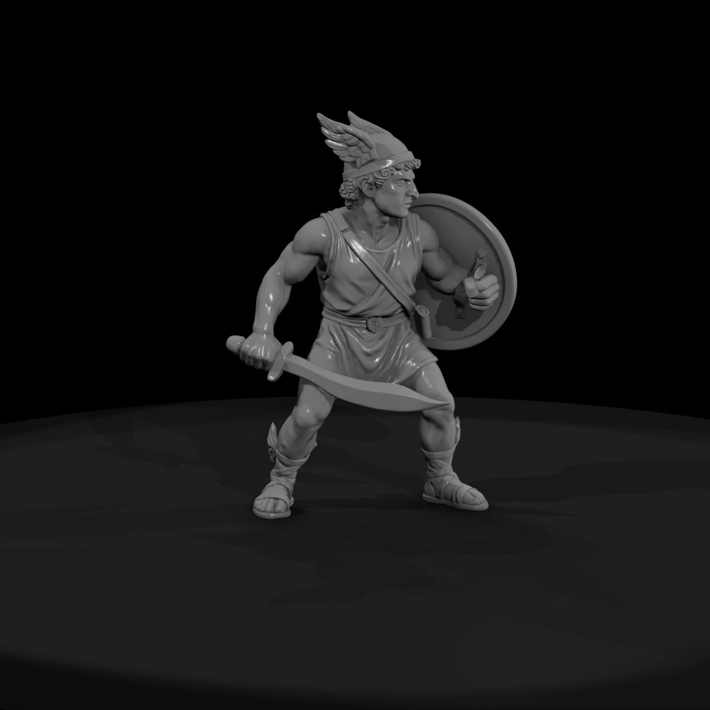 Myth 0267 Mythology Perseus Miniature Figure