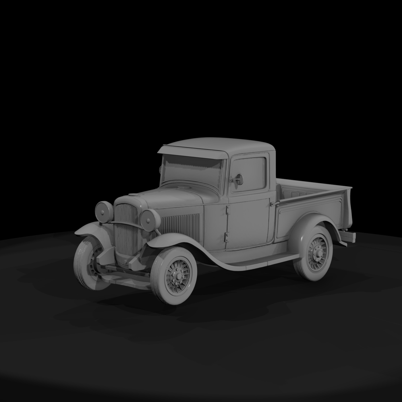 1930s Single-Cab Pickup Truck