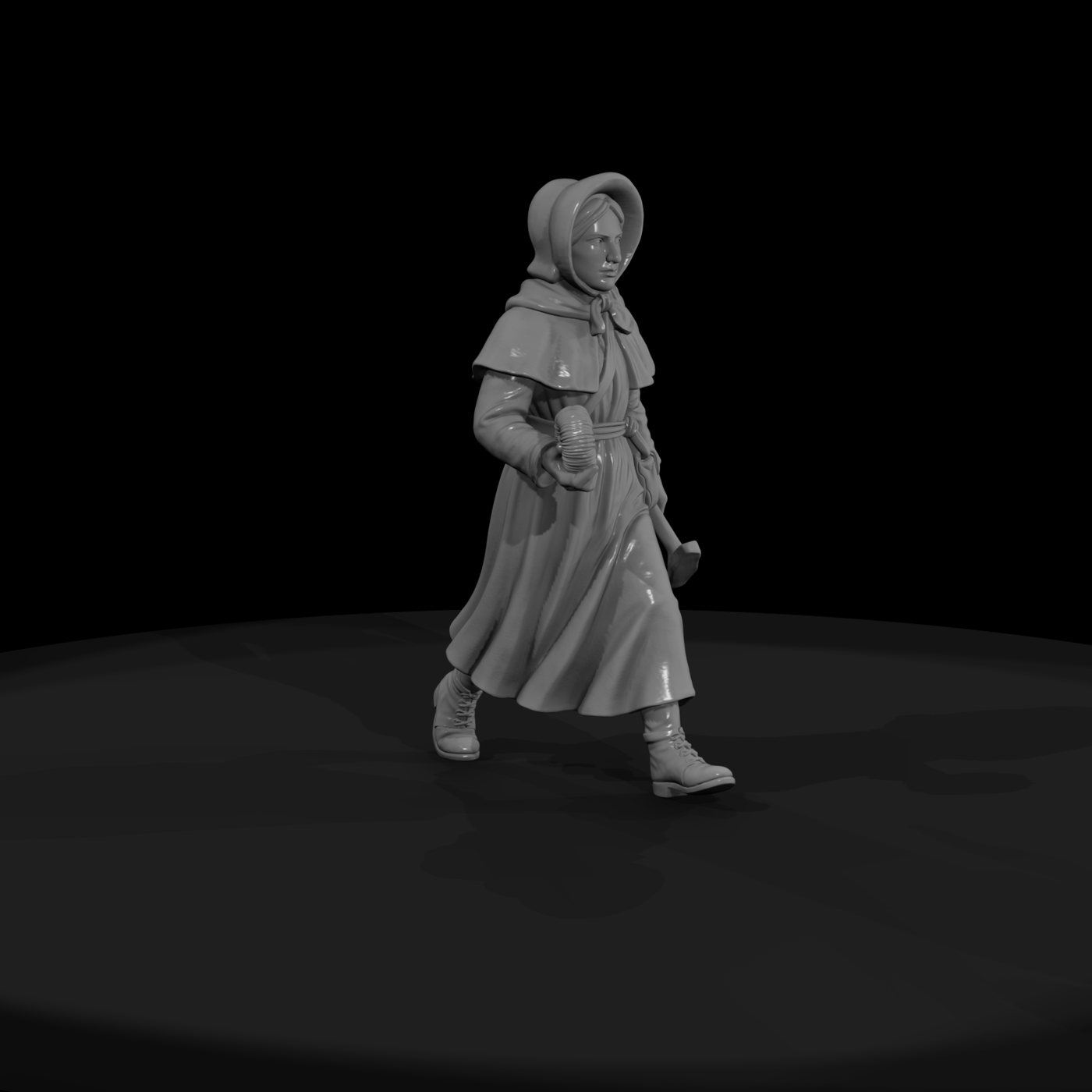 Hist 0186 Historical Mary Anning Miniature Figure