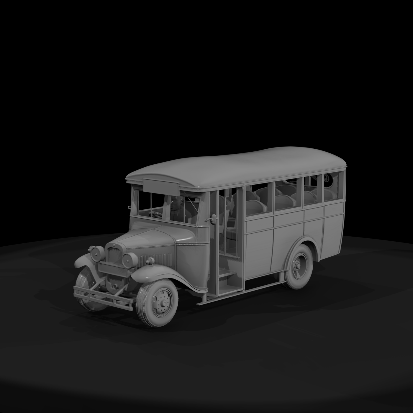 Vintage Private Bus Coach