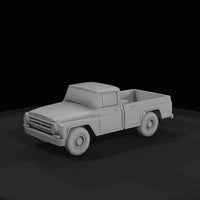 generic-mid-20th-century-american-pickup-truck-vintage-styling — thumbnail 2