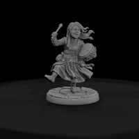 Halfling Bard with Tambourine — thumbnail 3