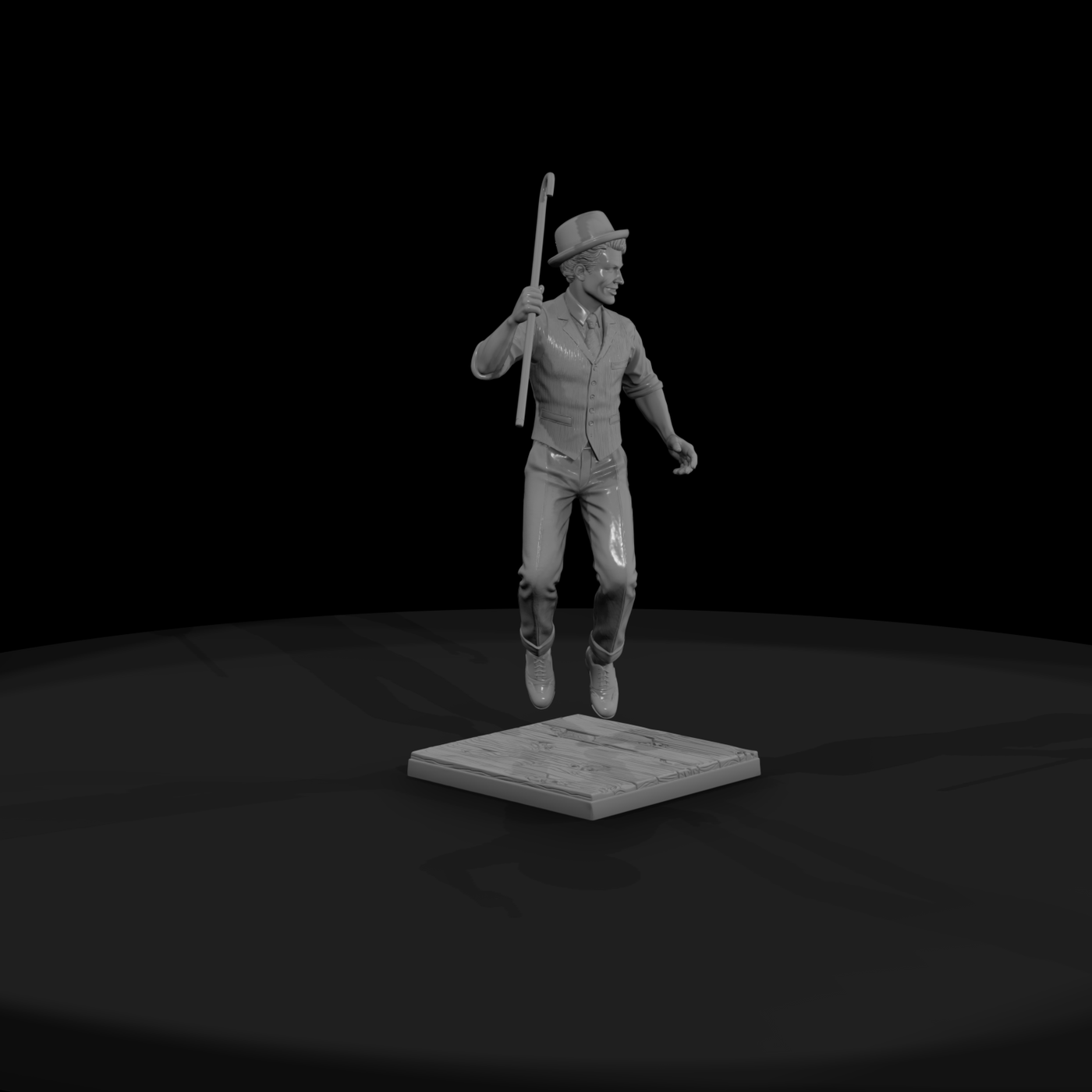 Vaudeville Tap Dancer with Cane