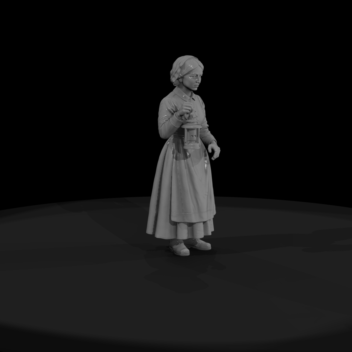 Hist 0168 Historical Florence Nightingale Miniatur