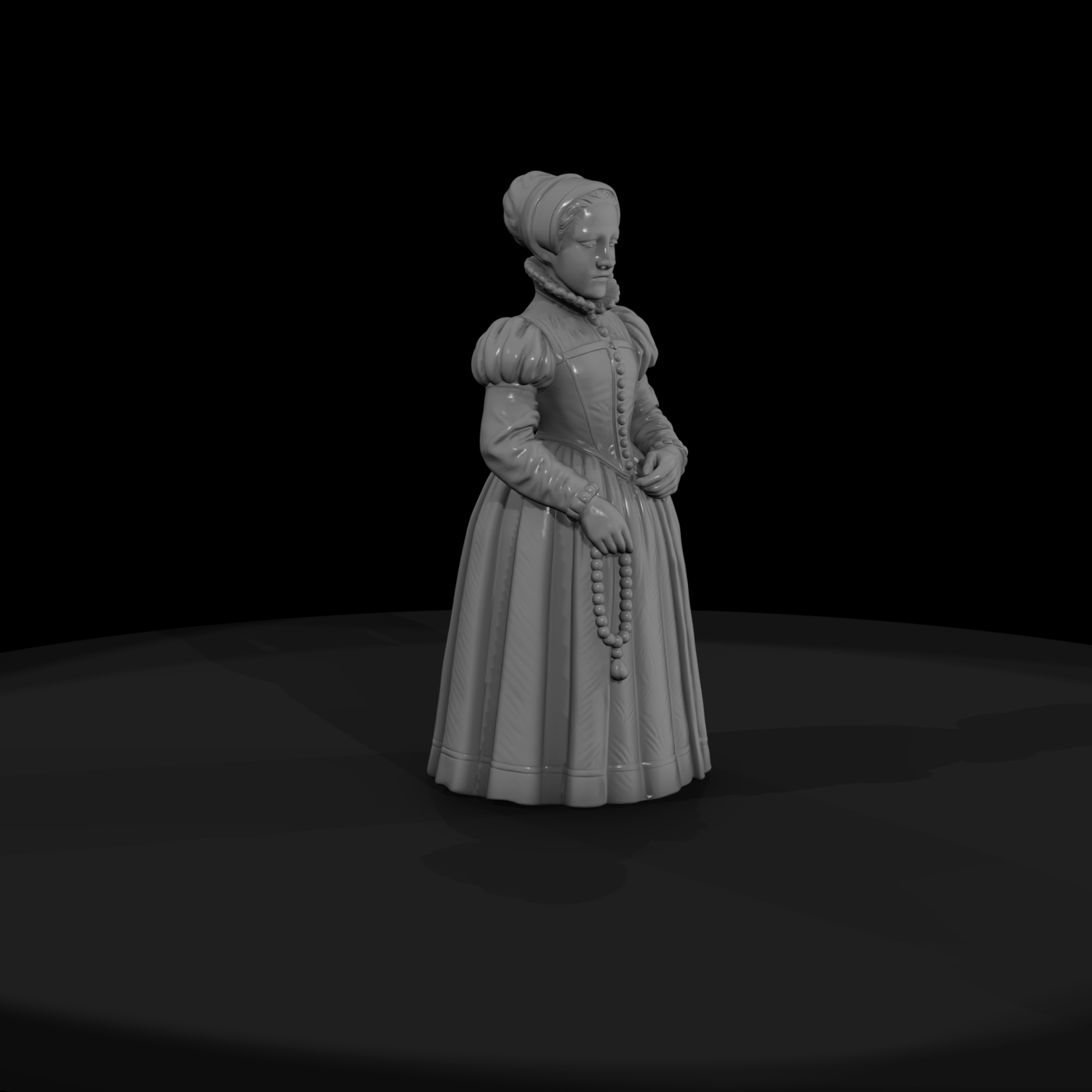 Hist 0100 Historical Mary Queen Of Scots Miniature