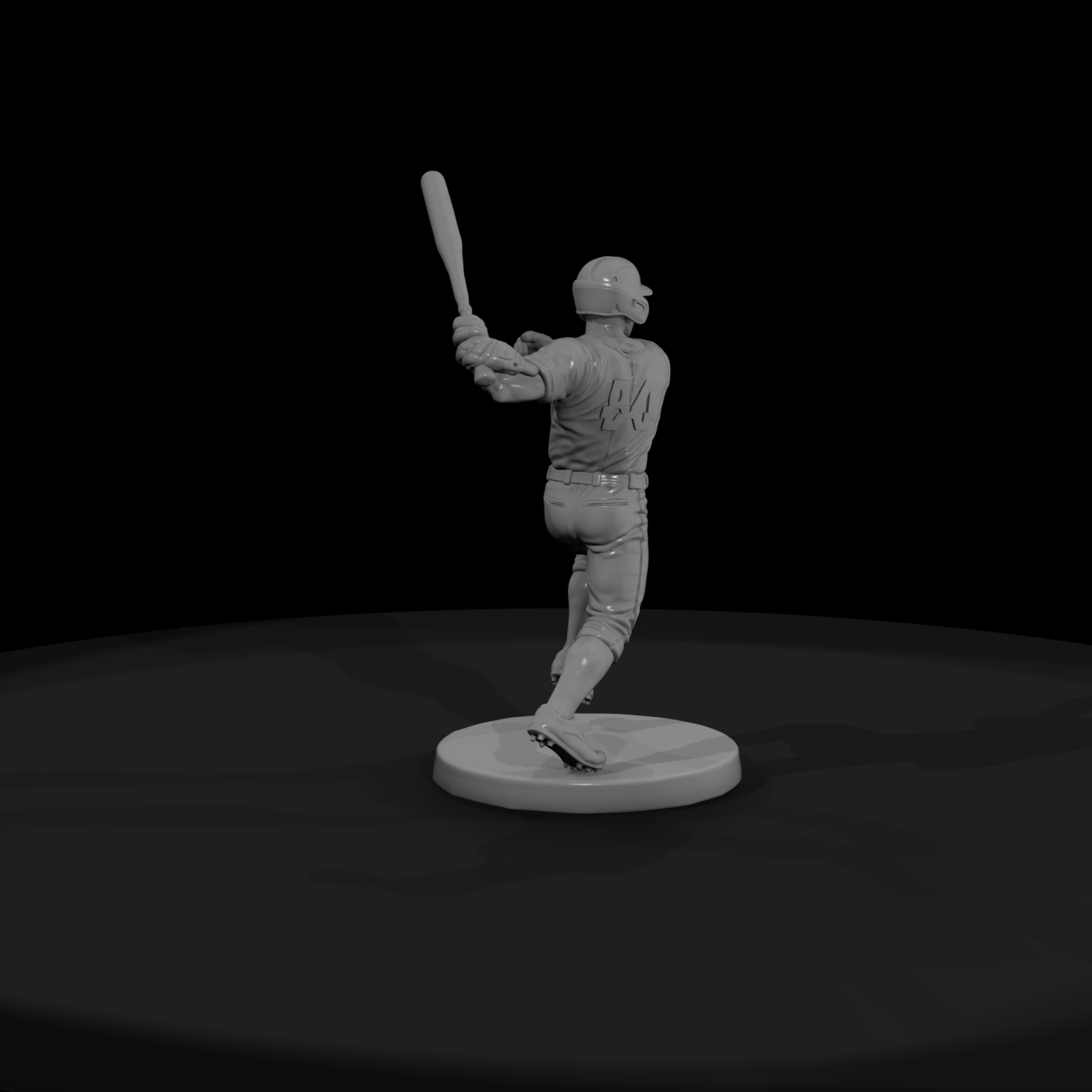 Poparc 0282 Baseball Power Slugger Alternate Pose