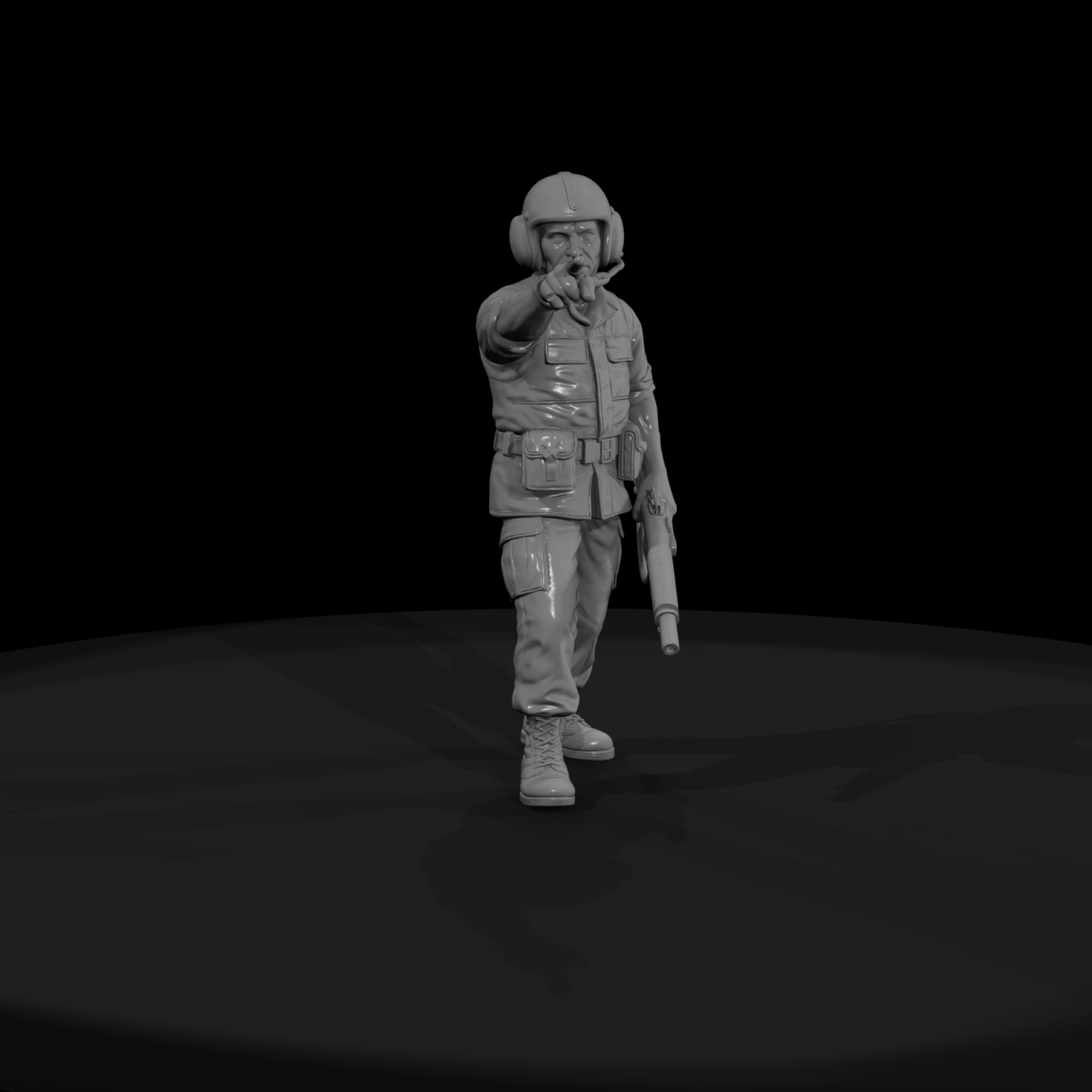 Vn Army 035 Vietnam U S Army Grenadier Figure