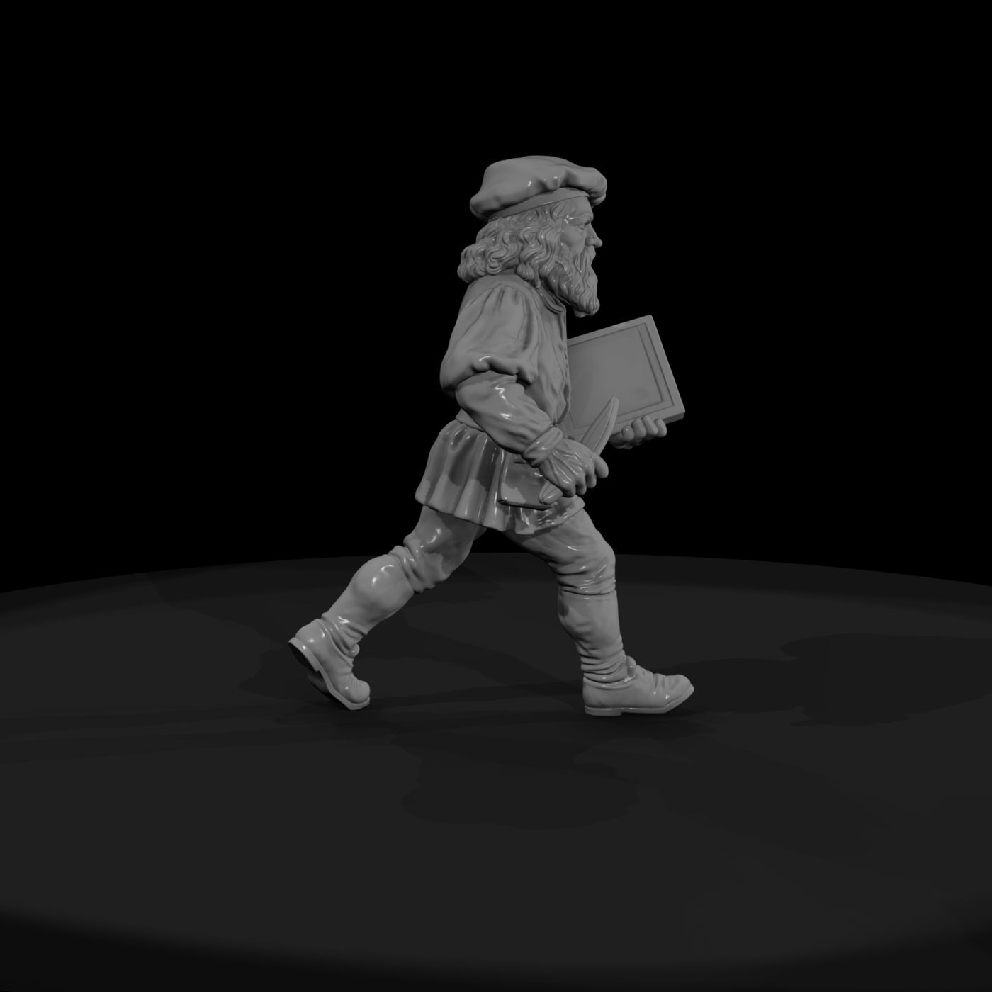 Hist 0122 Historical Albrecht Durer Miniature Figu