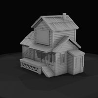 small-rural-wooden-house-cottage-miniature-model — thumbnail 2
