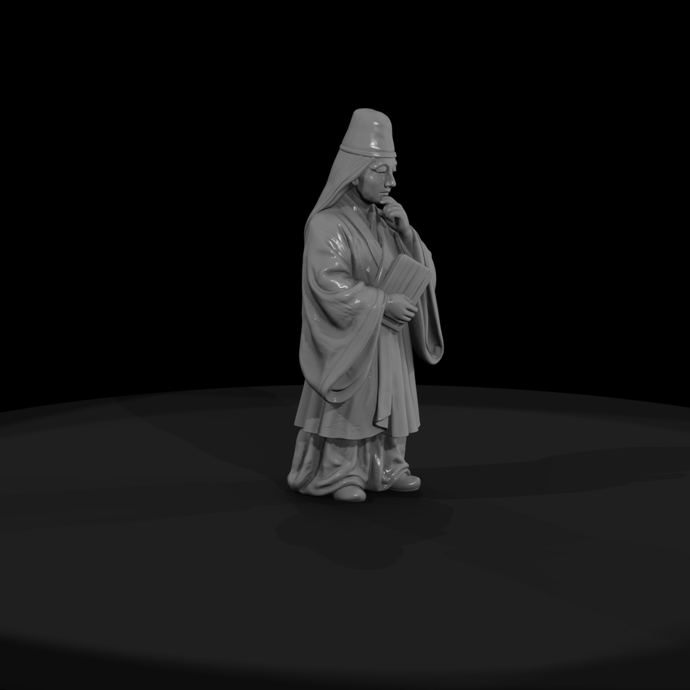Hist 0063 Historical Sei Shonagon Miniature Figure