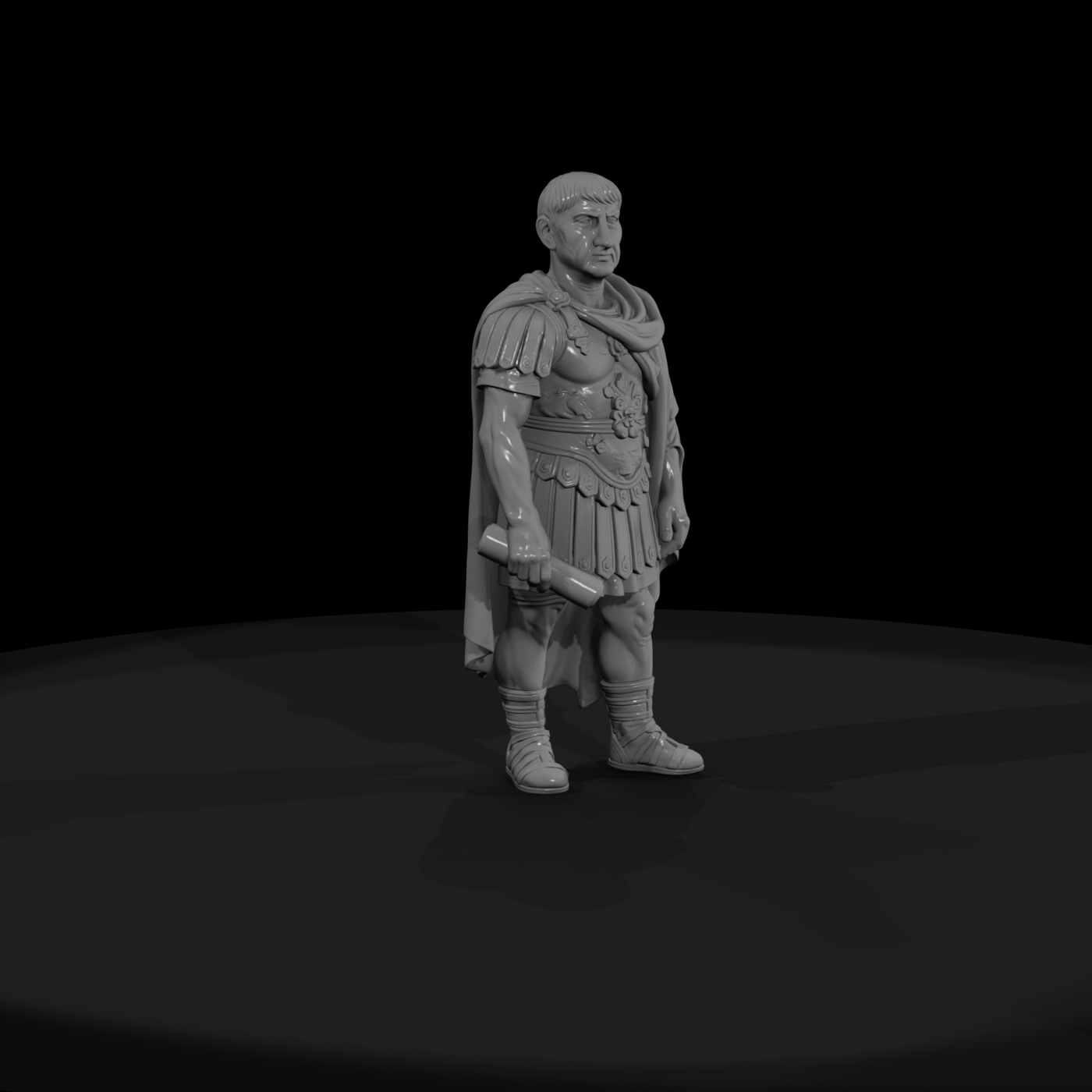 Hist 0037 Historical Trajan Miniature Figure
