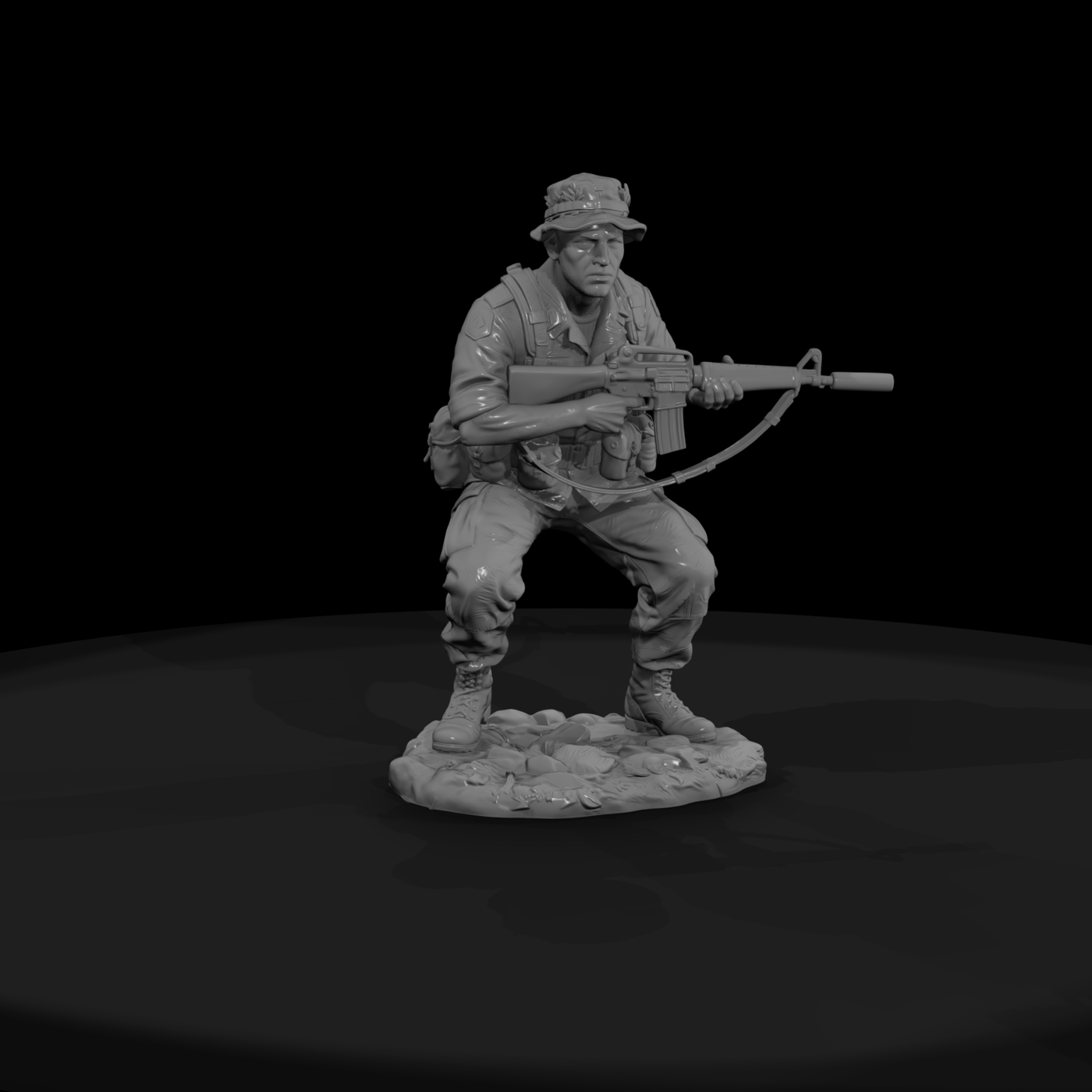 Vnh 032 United States Army Lrrp Team Member