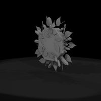 stylized-natural-crystal-octagon-podium-3d-model-b — thumbnail 2