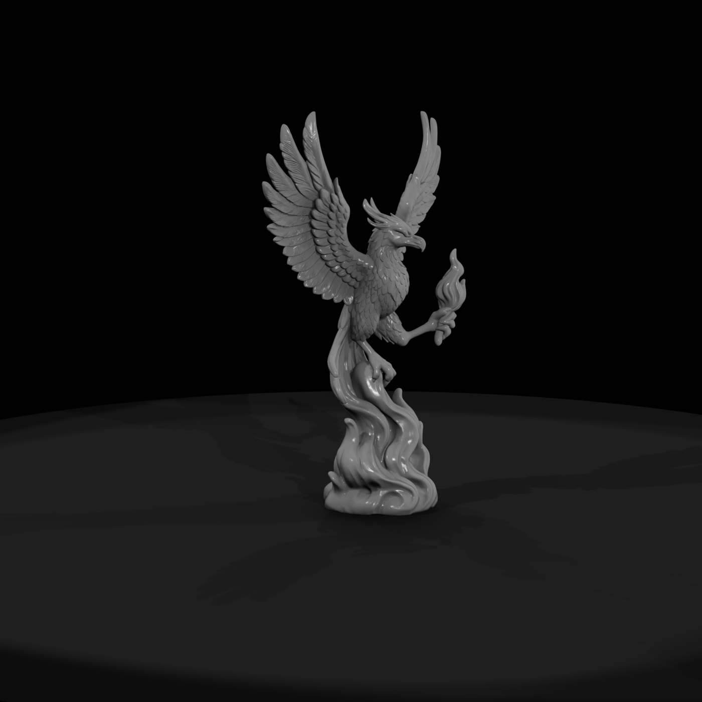 Myth 0496 Mythology Phoenix Miniature Figure