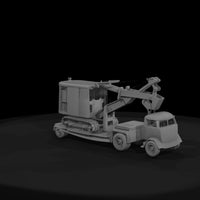 excavator-on-lowboy-trailer-scale-model-862383 — thumbnail 2