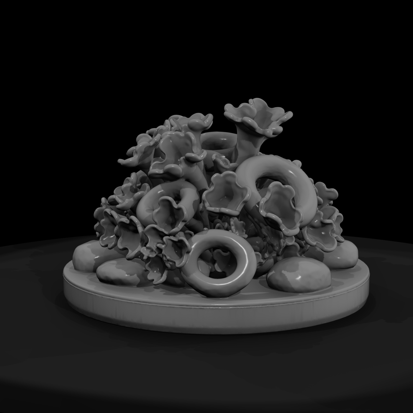 Alien Coral Cluster Terrain Piece