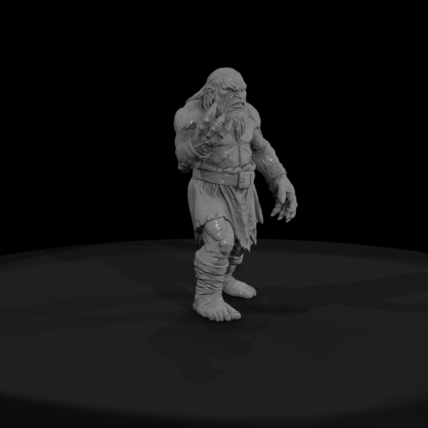 Myth 0339 Mythology Grendel Miniature Figure