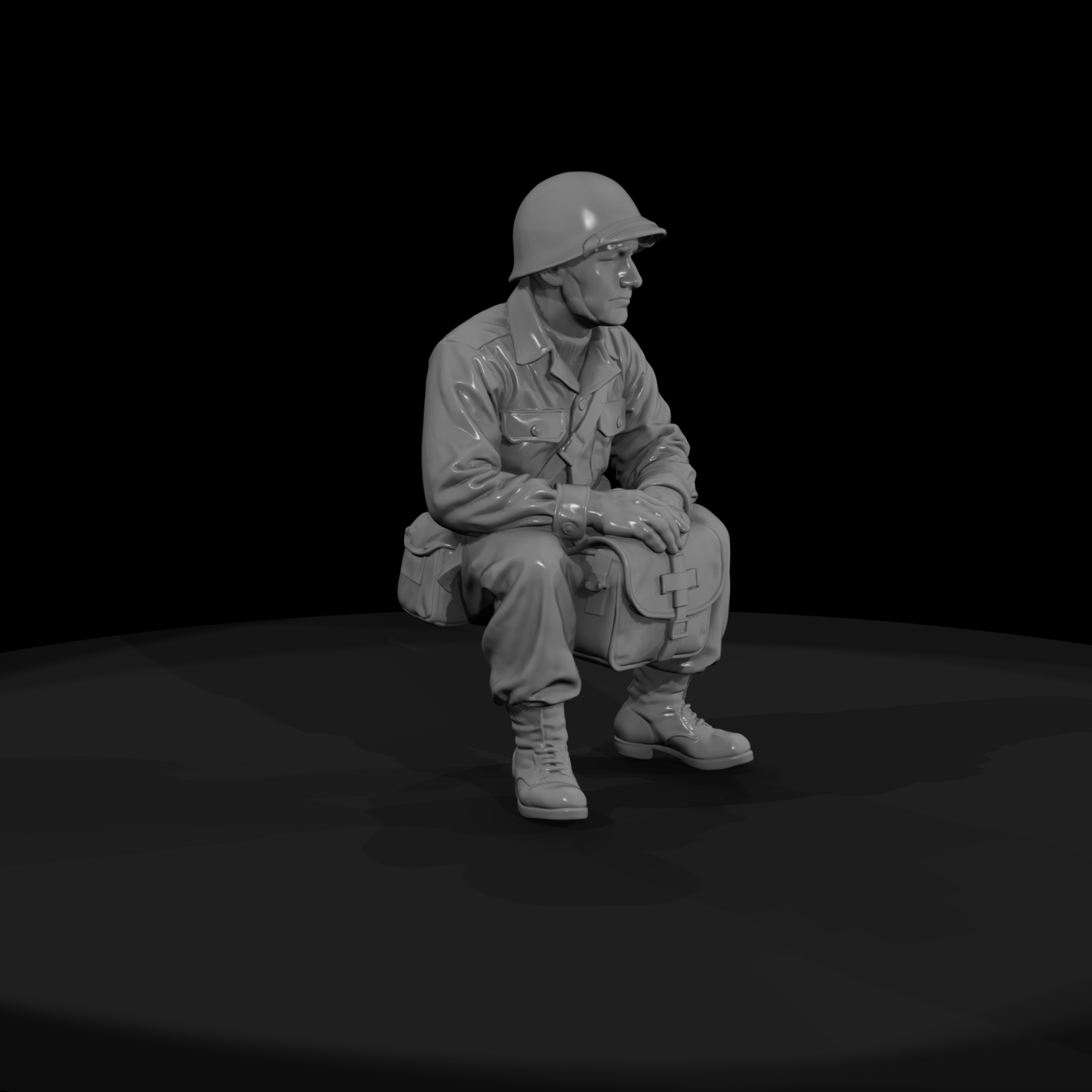 Ww2 Army 060 Wwii U S Army Field Medic Figure