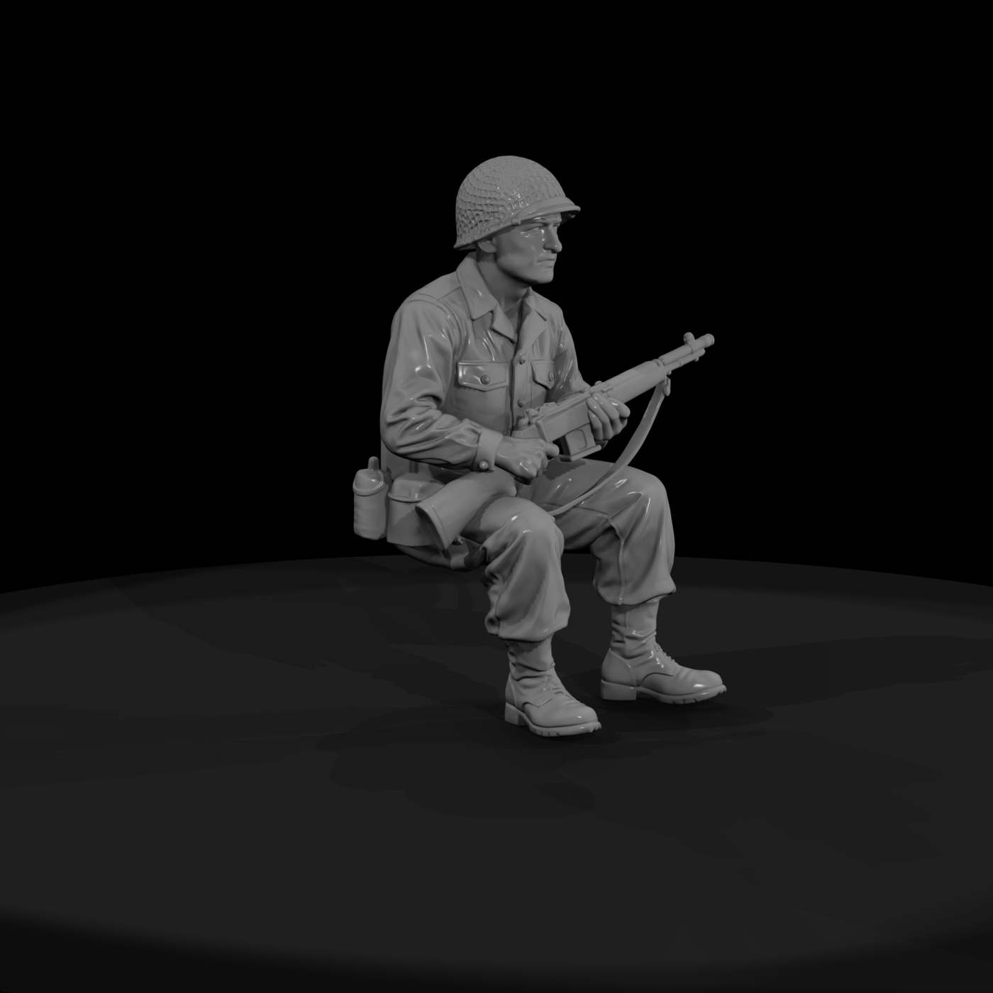 Ww2 Army 100 Wwii U S Army Scout Figure