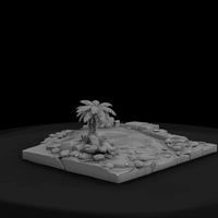 Tropical Sandbar Island Base — thumbnail 3